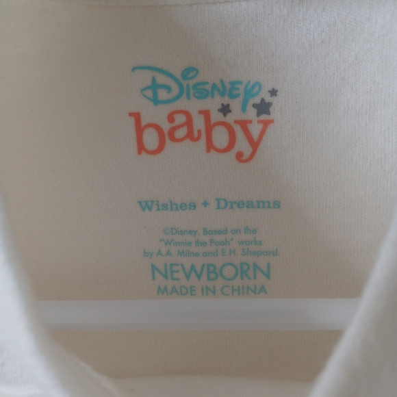 Disney Baby 2 Piece Set Winnie the Pooh Beanie & Noe Wrap Long Sleeve - Picture 7 of 11